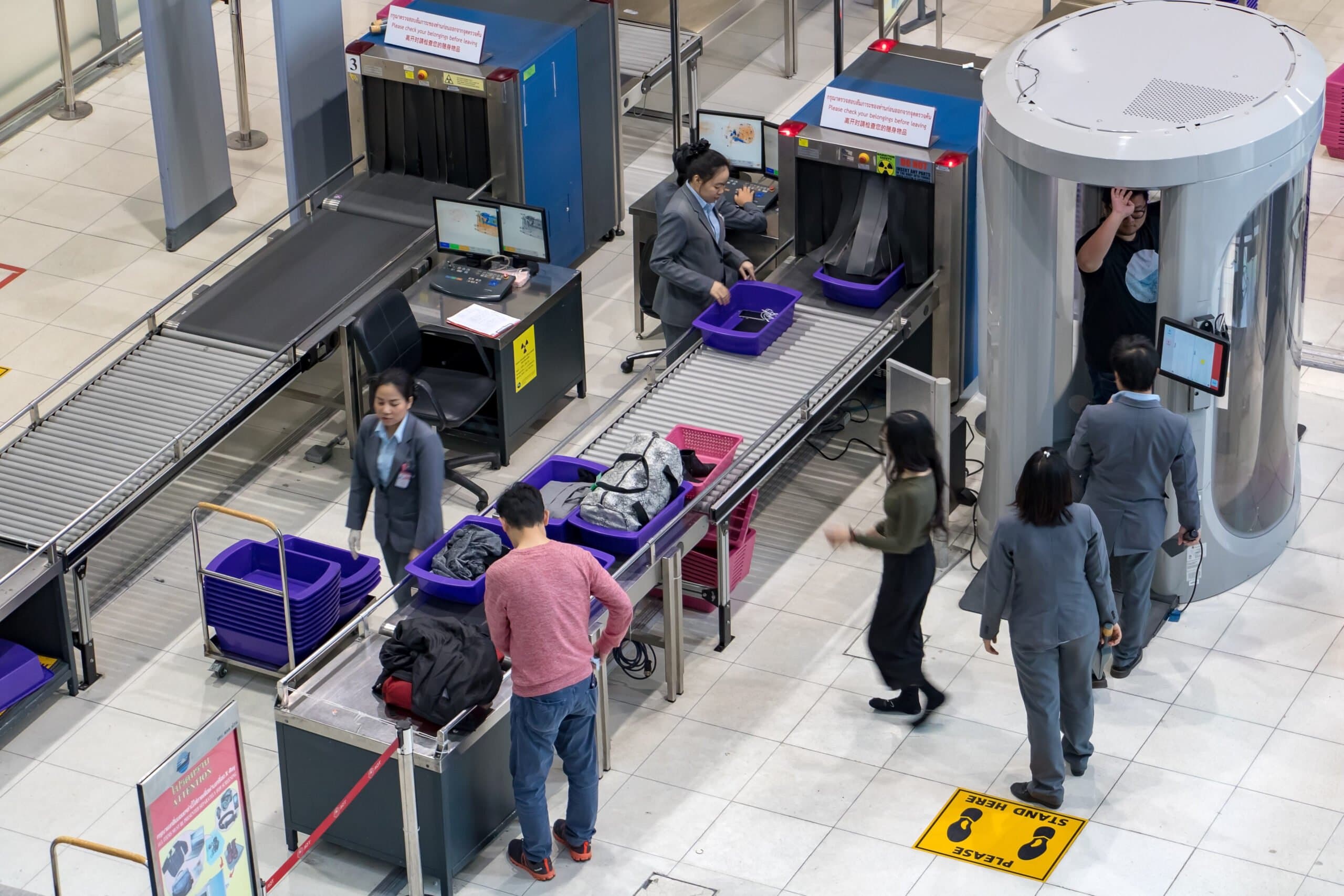 About the Justifications for Some Security Procedures Applied at Airports