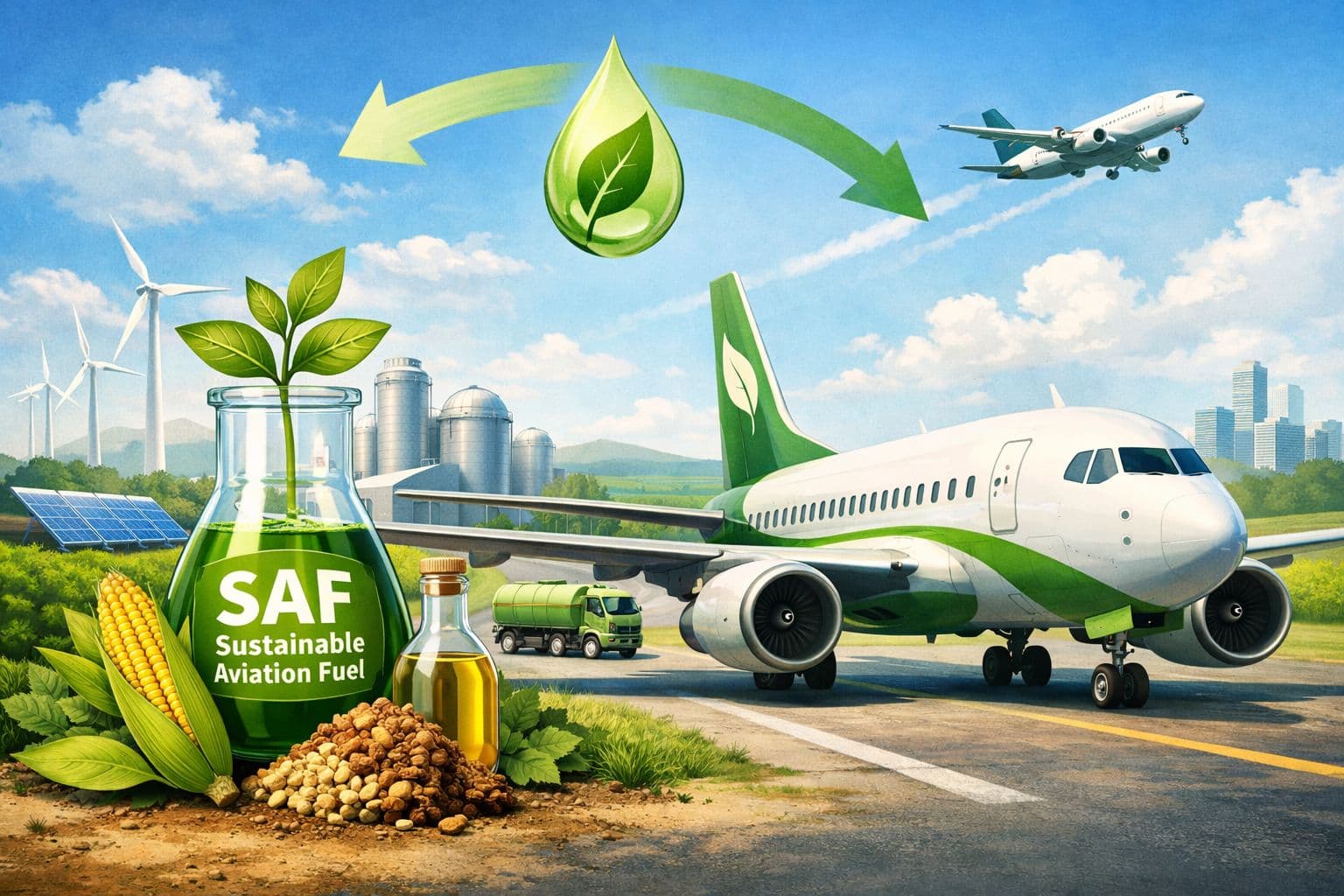 SAF Yani Sürdürülebilir Havacılık Yakıtlarının Hukuktaki Yeri